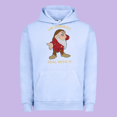 Snow White I'm Grumpy Deal With It Portrait T Shirt Urban Hoodie Designed By Artisfamous