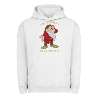 Pigment Lunar Rock snow white i'm grumpy deal with it portrait t shirt Urban Hoodie - artisFamous
