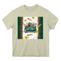 Mossy back to school truck Heavy Core Tee - TumblerDesignByShophia