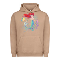 Pigment Burro the little mermaid ari  and flounder sea t shirt Urban Hoodie - artisFamous