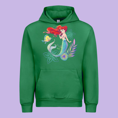 The Little Mermaid Ari  And Flounder Sea T Shirt Urban Hoodie Designed By Artisfamous