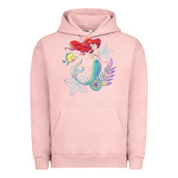 Pigment Salmon the little mermaid ari  and flounder sea t shirt Urban Hoodie - artisFamous