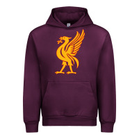 Mauve Wine liverpool bird license plate Urban Hoodie - artisFamous