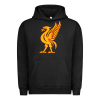 Pigment Black liverpool bird license plate Urban Hoodie - artisFamous
