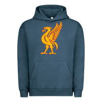 Pigment Midnight Navy liverpool bird license plate Urban Hoodie - artisFamous