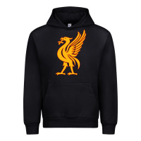 Black liverpool bird license plate Urban Hoodie - artisFamous