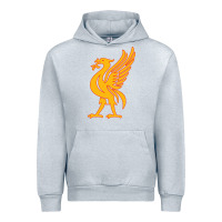 Heather Grey liverpool bird license plate Urban Hoodie - artisFamous