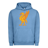 Pigment Pebble Blue liverpool bird license plate Urban Hoodie - artisFamous