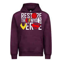 Mauve Wine restore the snyderverse Urban Hoodie - artisFamous
