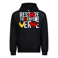 Black restore the snyderverse Urban Hoodie - artisFamous