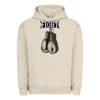 Pigment French Oak boxing vintage fight gloves Urban Hoodie - artisFamous