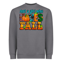 Storm just a girl who loves fall Heavyweight Sweatshirt - AdoDesignShop