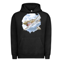 Pigment Black 40 flying tigers Urban Hoodie - artisFamous
