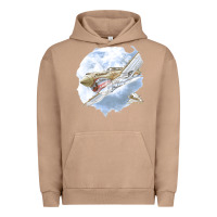 Pigment Burro 40 flying tigers Urban Hoodie - artisFamous