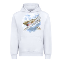 White 40 flying tigers Urban Hoodie - artisFamous