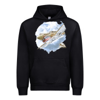 Black 40 flying tigers Urban Hoodie - artisFamous