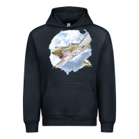 Navy 40 flying tigers Urban Hoodie - artisFamous