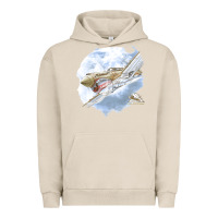Pigment French Oak 40 flying tigers Urban Hoodie - artisFamous