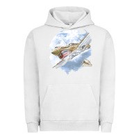 Pigment Lunar Rock 40 flying tigers Urban Hoodie - artisFamous