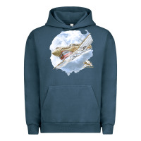 Pigment Midnight Navy 40 flying tigers Urban Hoodie - artisFamous