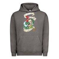 Pigment Tornado alan a dale rooster  oo de lally golly what a day tattoo watercolor pa Urban Hoodie - artisFamous