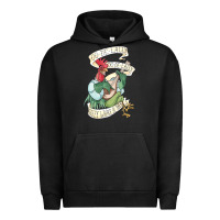 Alan A Dale Rooster  Oo De Lally Golly What A Day Tattoo Watercolor Pa Urban Hoodie | Teevron