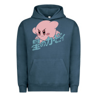 Pigment Midnight Navy kirby kanji Urban Hoodie - artisFamous