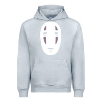 Heather Grey no face spirited away women's Urban Hoodie - artisFamous