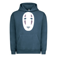 Pigment Midnight Navy no face spirited away women's Urban Hoodie - artisFamous