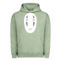 Pigment Oil Green no face spirited away women's Urban Hoodie - artisFamous