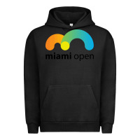 Pigment Black MIAMI OPEN Urban Hoodie - artisFamous