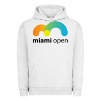 Pigment Lunar Rock MIAMI OPEN Urban Hoodie - artisFamous