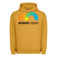 Pigment Peanut Butter MIAMI OPEN Urban Hoodie - artisFamous