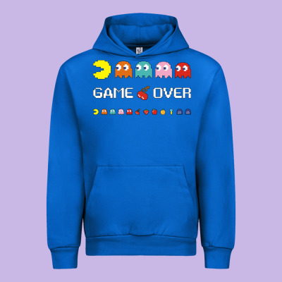 Cool Retro 80s Pacman Ghosts Video Games Urban Hoodie Designed By Artisfamous