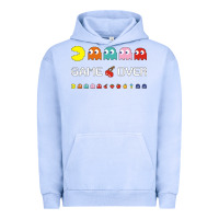 Pigment Grape Ice cool retro 80s pacman ghosts video games Urban Hoodie - artisFamous