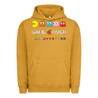 Pigment Peanut Butter cool retro 80s pacman ghosts video games Urban Hoodie - artisFamous