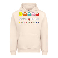 Sandshell cool retro 80s pacman ghosts video games Urban Hoodie - artisFamous