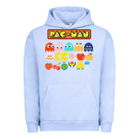Pigment Grape Ice 80s pacman ghosts video games Urban Hoodie - artisFamous