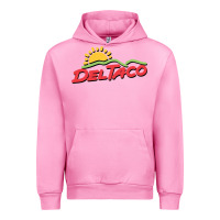 Fuchsia Pink del taco (retro) Urban Hoodie - artisFamous