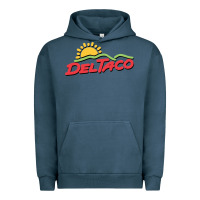 Pigment Midnight Navy del taco (retro) Urban Hoodie - artisFamous