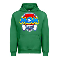 Emerald funny mom patrol  funny dog mom gift birthday party t shirt Urban Hoodie - artisFamous