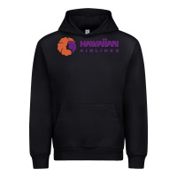 Black hawaiian airlines Urban Hoodie - artisFamous