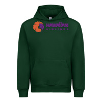 Forest Green hawaiian airlines Urban Hoodie - artisFamous