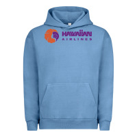 Pigment Pebble Blue hawaiian airlines Urban Hoodie - artisFamous