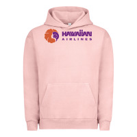 Pigment Salmon hawaiian airlines Urban Hoodie - artisFamous