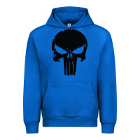 Cobalt the punisher skull black Urban Hoodie - artisFamous
