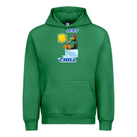 Emerald Just Chill Urban Hoodie - artisFamous