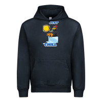 Navy Just Chill Urban Hoodie - artisFamous