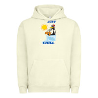 Pigment Pistachio Just Chill Urban Hoodie - artisFamous