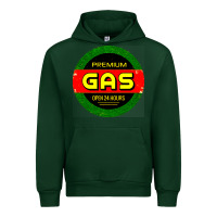 Forest Green GARAGE CAR GASOLINE Urban Hoodie - artisFamous